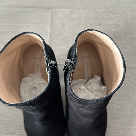 Pura Lopez Black Ankle Boot size 35 - Picture 4 of 7